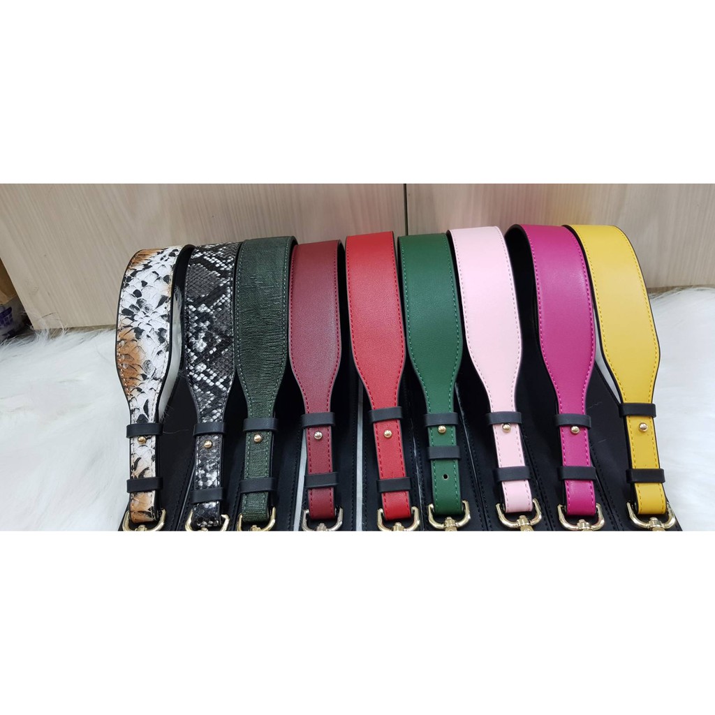 bag strap adjustable MK Short PU leather 83 93 cm tali tas pendek sha