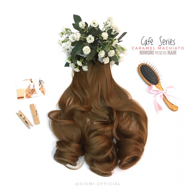 CARAMEL MACHIATO MIMORI HAIRCLIP / HAIRFLIP