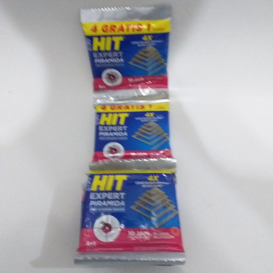 HIT Expert Piramida PIRAMID piramit Obat Nyamuk Bakar Tahan 10 Jam Floral Blossom///Oke