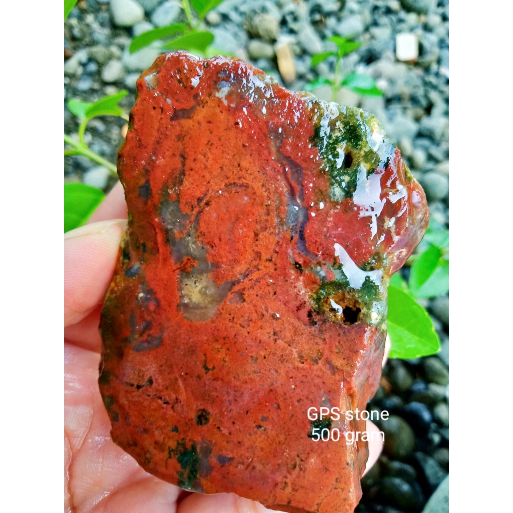PROMO 500 GRAM Bongkahan SUPER RED JASPER / Rough Bahan Batu akik JASPER MERAH  / Batu JASPER MERAH 