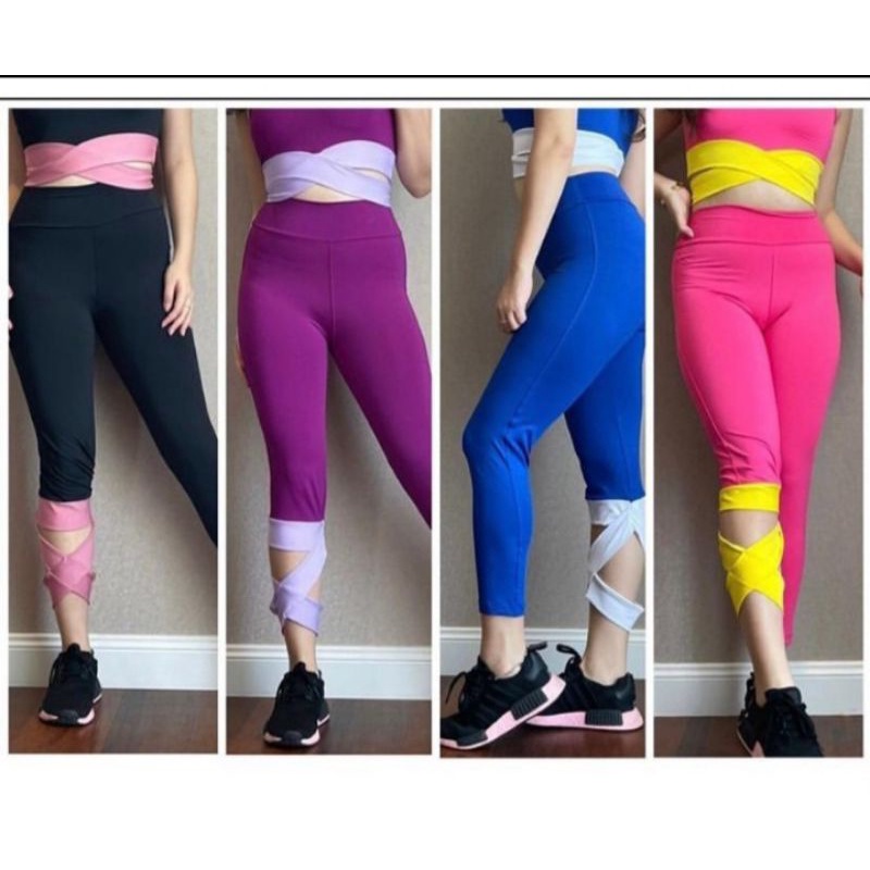 celana legging olahraga senam zumba aerobik