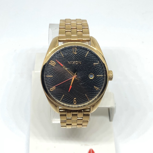 Nixon Bullet Gold Blck Bekas