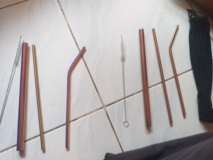 Ready Grosir - Sedotan Stainless 5n1 Bisa Digunakan Kembali