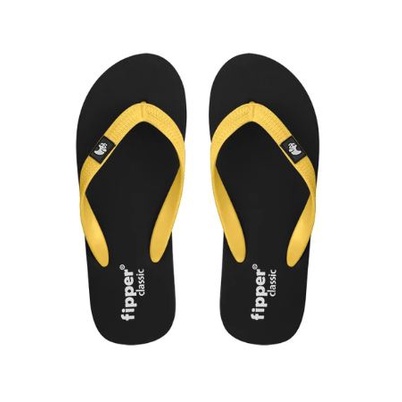 Sandal Fipper Classic Black Yellow Original