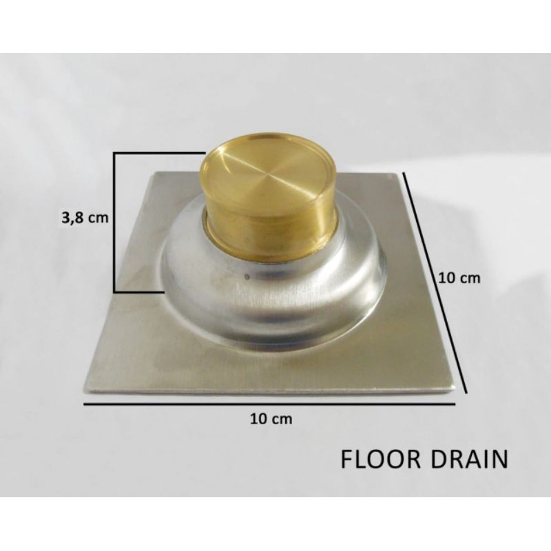 SARINGAN GOT STAINLES STEEL KAMAR MANDI - FLOOR DRAIN KAMAR MANDI BAGUS MURCE