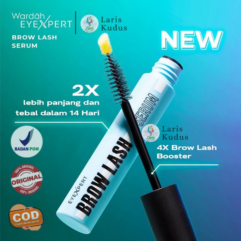 Wardah EyeXpert Brow Lash Serum/Wardah Brow Lash Serum/Wardah Serum Bulu Mata/Wardah Promo