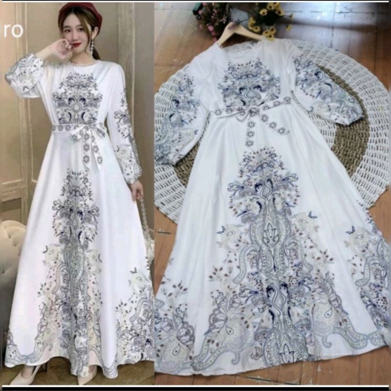 Gamis Import Bkk ORI 100% Real Pict /Jesicca Maxi Silk Premium