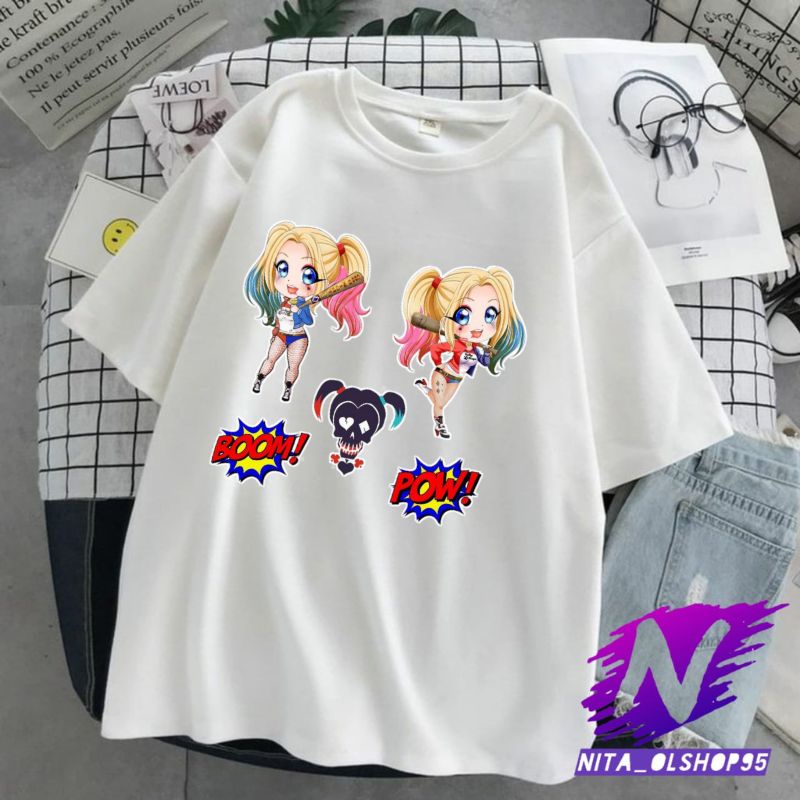 baju anak harley quin suicide squad chibi terbaru