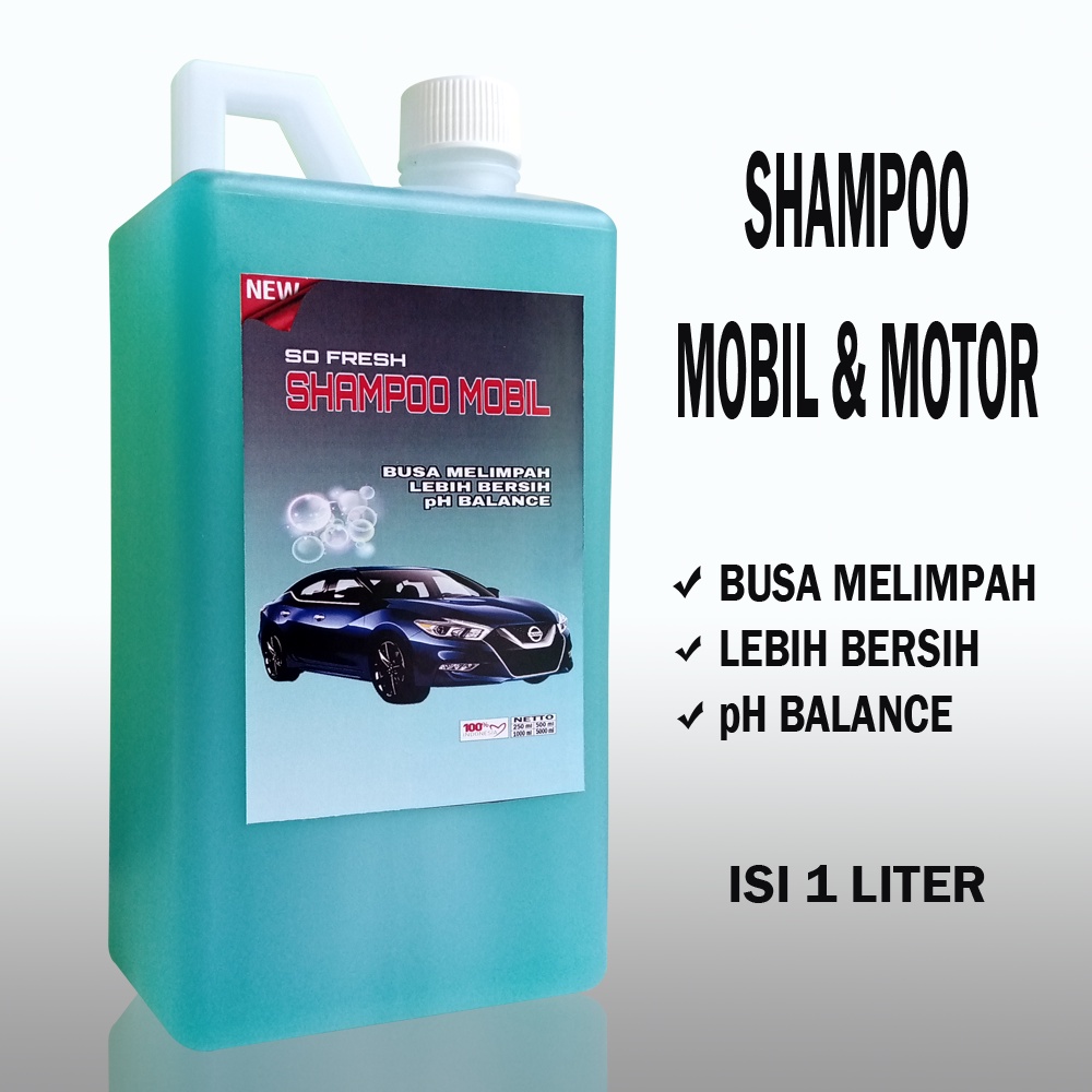 SHAMPOO MOBIL DAN MOTOR 1 LITER