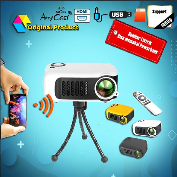 

Irled | Proyektor Mini Wifi / Proyektor Wifi /Projector Mini Original/ Infocus