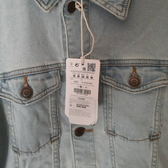 Jaket jeans pull&bear original
