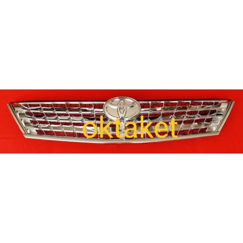 Grill depan Innova 2010-2012 front grill sporty chrome