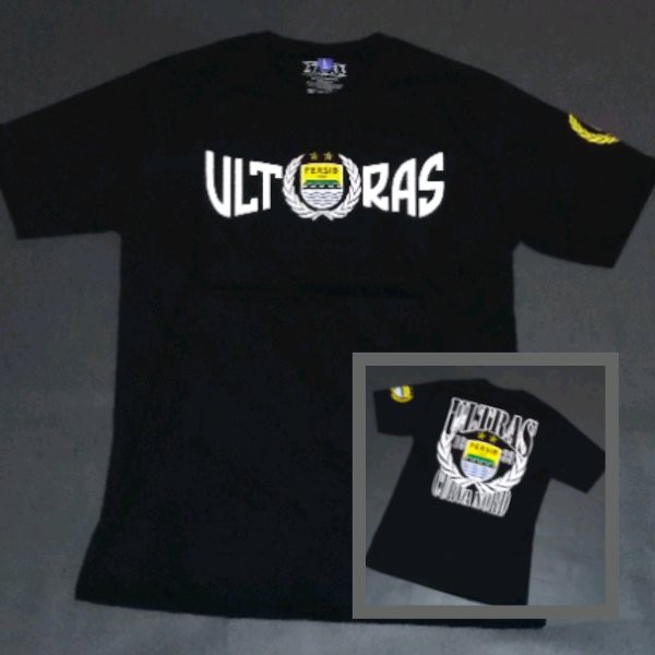 KAOS ULTRAS PERSIB HITAM TERBARU