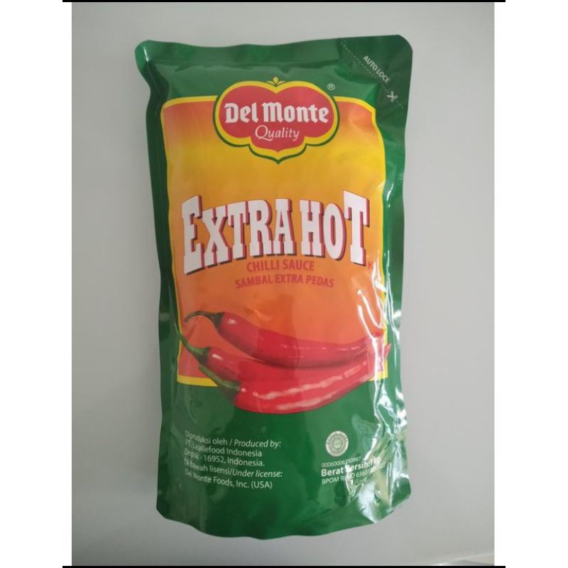 

Del Monte saos sambal ExtraHot 1 kg