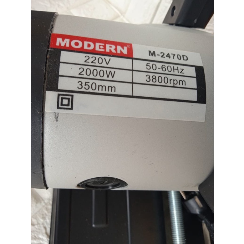 MODERN Mesin Potong Besi Cut Off 14 inch M2470D 14inch M 2470D