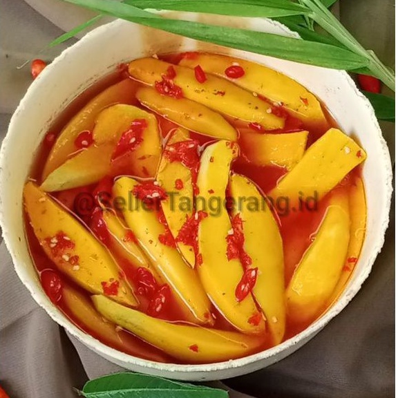 

ASINAN MANGGA PEDAS | MANISAN MANGGA MANIS 250gr | ASINAN BUAH SEGAR