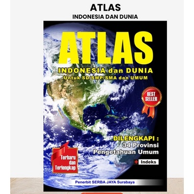 ATLAS PETA DUNIA TERBARU DAN LENGKAP