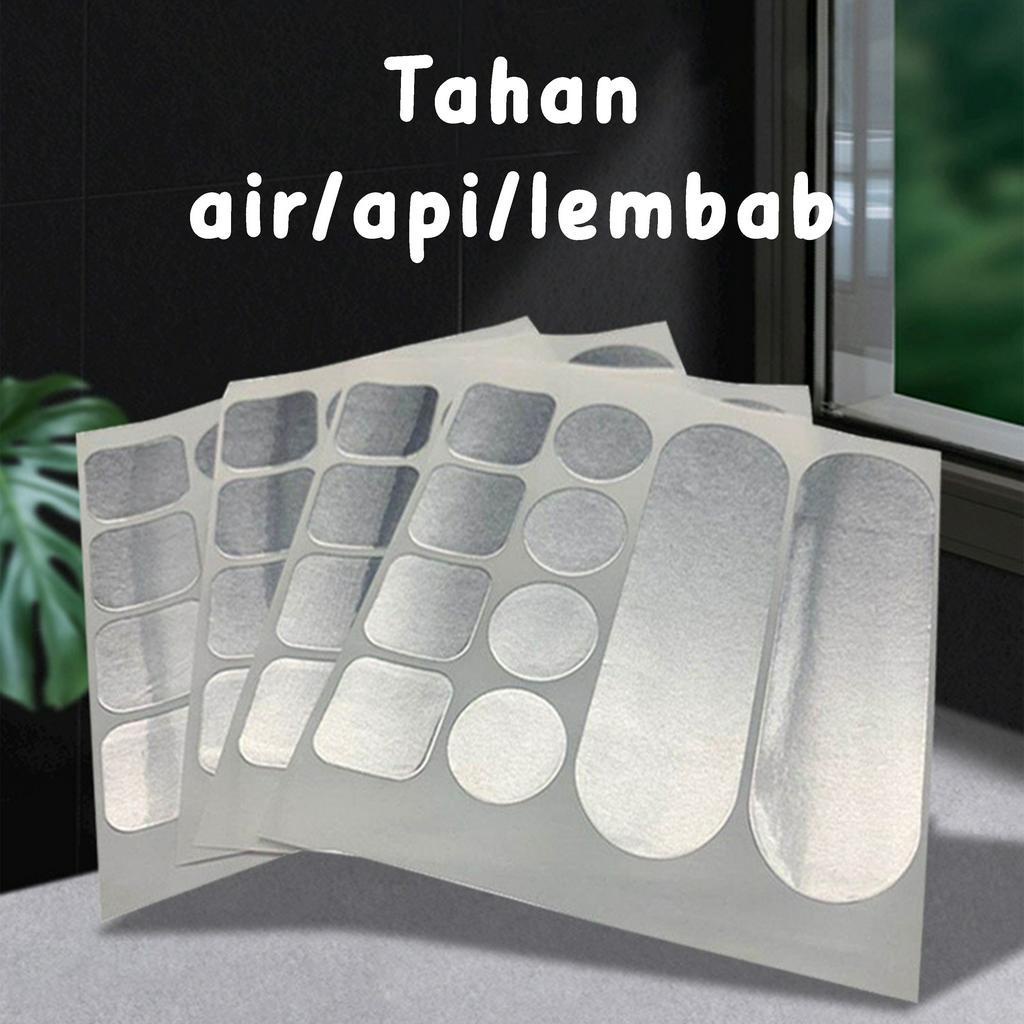 Stiker Patch Aluminium Foil Tambal Panci/Wajan Tahan Panas Tinggi Repair Aluminium Waterproof