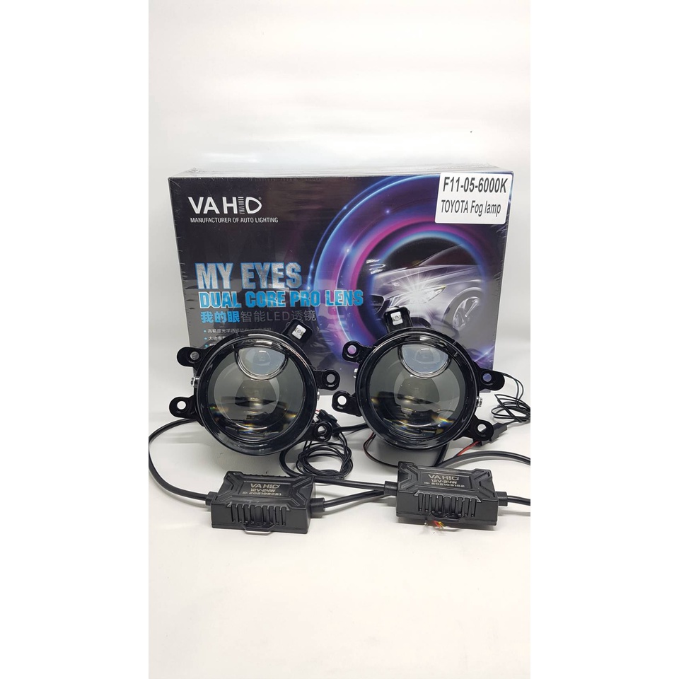 Projector Projie Foglamp Fog Lamp LED Vahid F11 Laser Universal Lampu Kabut Lampu Tembak Toyota Hond