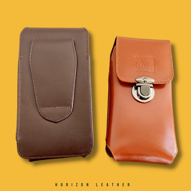 Dompet Sarung Tempat HP Tas HP Pinggang Kulit Slot 1