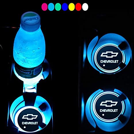 2 Pcs Cup Holder Mobil Dengan Lampu Led Untuk Chevrolet Spin Orlando Lova Zafira Trax Colorado Captiva