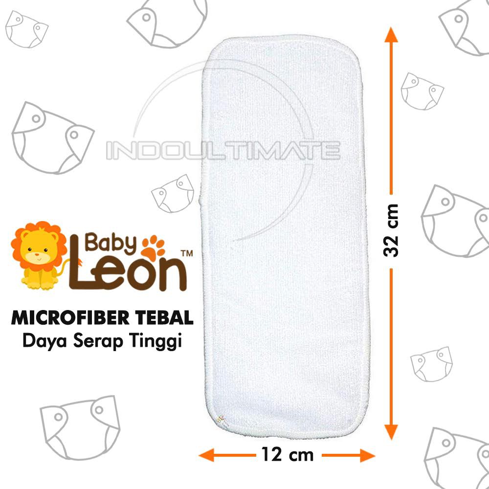 BABY LEON Insert Clodi Cloth diaper Insert TEBAL SERAP TINGGI BY-710-L BY-712 Popok Kain Bayi insert clodi popok