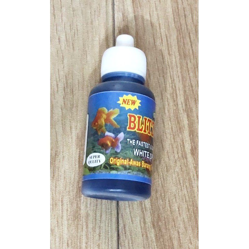 obat biru Blitar icht obat untuk ikan cupang/ikan hias lainya