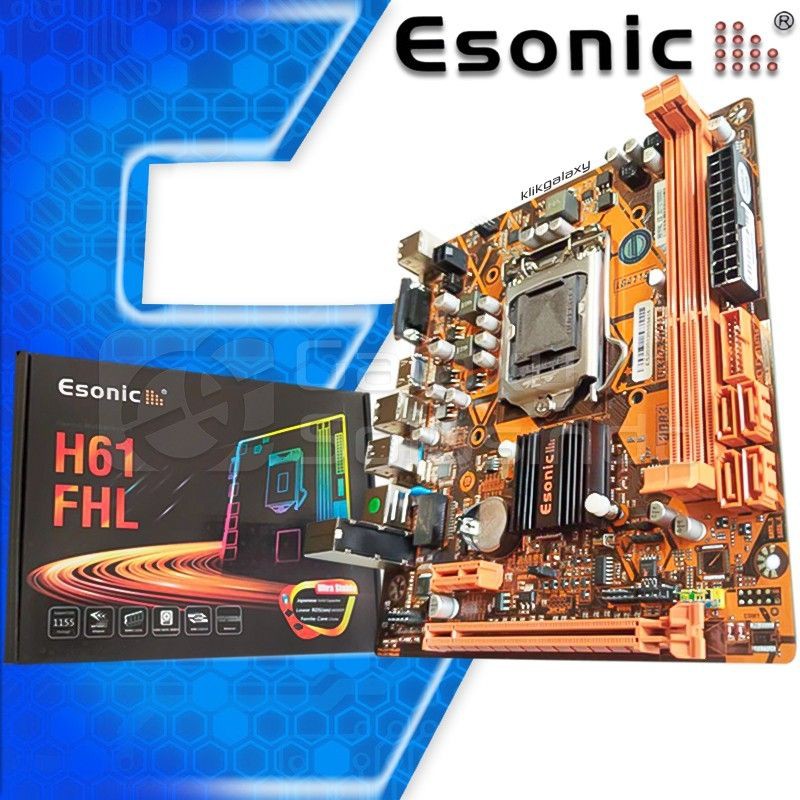 Motherboard Esonic H61 FHL / Motherboard Esonic / Mobo Esonic / Mobo