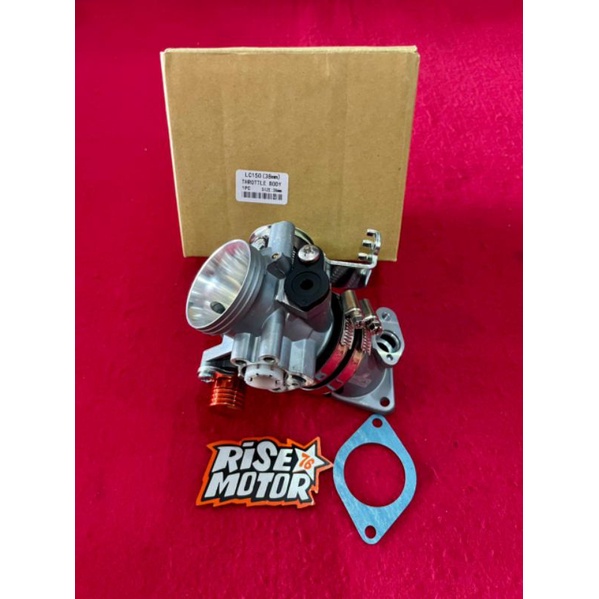 Throttle body Moto 1 MX king R15 38 mm Double injector