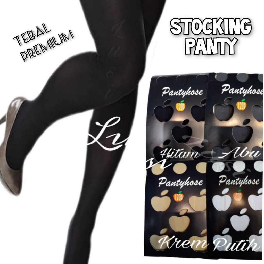 Panty Stocking Original Tebal Untuk Kerja Kaos Kaki Stocking Model Celana Stoking Apple Pantyhouse 120 D Stoking Ballet