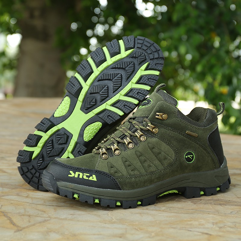 Sepatu Gunung/Hiking SNTA 470 / 505 Green - Waterproof