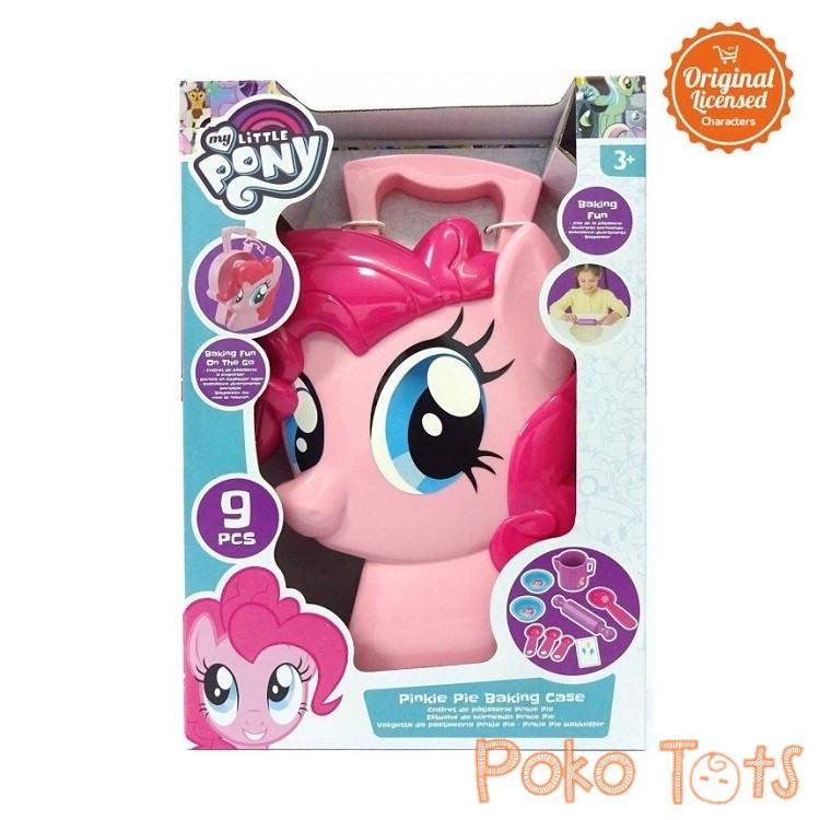 Happy Toon My Little Pony Pinkie Pie Baking Case Mainan Masakan Koper Anak Perempuan