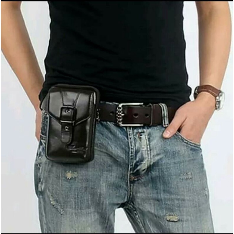 sarung Hp kulit asli/dompet handphone kulit asli/bag HP/tempat HP kulit asli