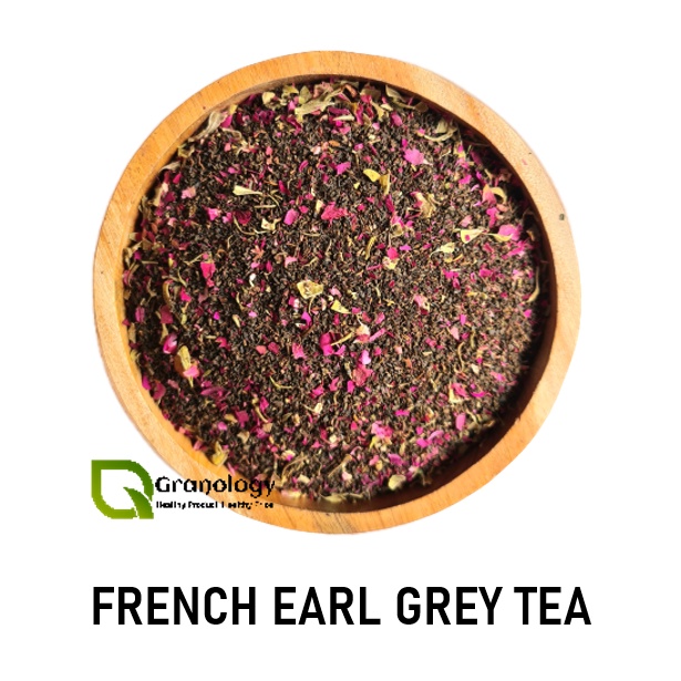 Earl Grey Tea with Rose &amp; Bergamot Oil / French Earl Grey Tea Blend (25 gram)