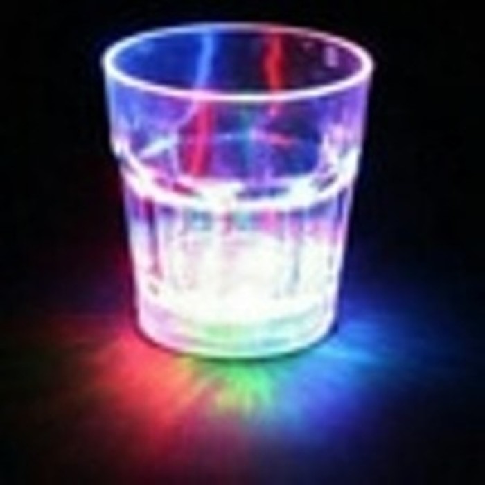 Color Cup Gelas Nyala Lampu LED Warna Warni/Gelas Ajaib