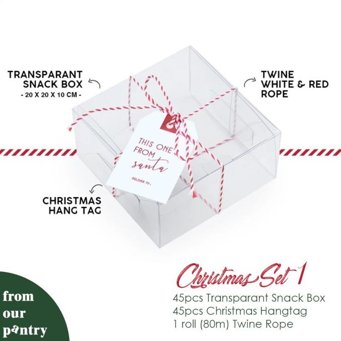 

PAPERI PAPERO - CHRISTMAS SET BOX BENING HAMPERS SOUVENIR HADIAH NATAL BN51FV6C