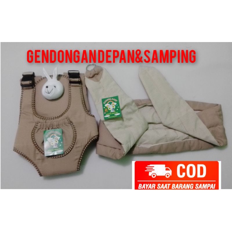 Gendongan depan&amp;gendongansampingpolos