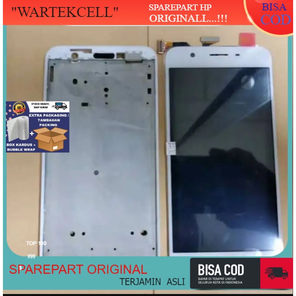 LAYAR LCD TOUCHSCREEN OPPO F1S F1 S NON PLUS ORIGINAL