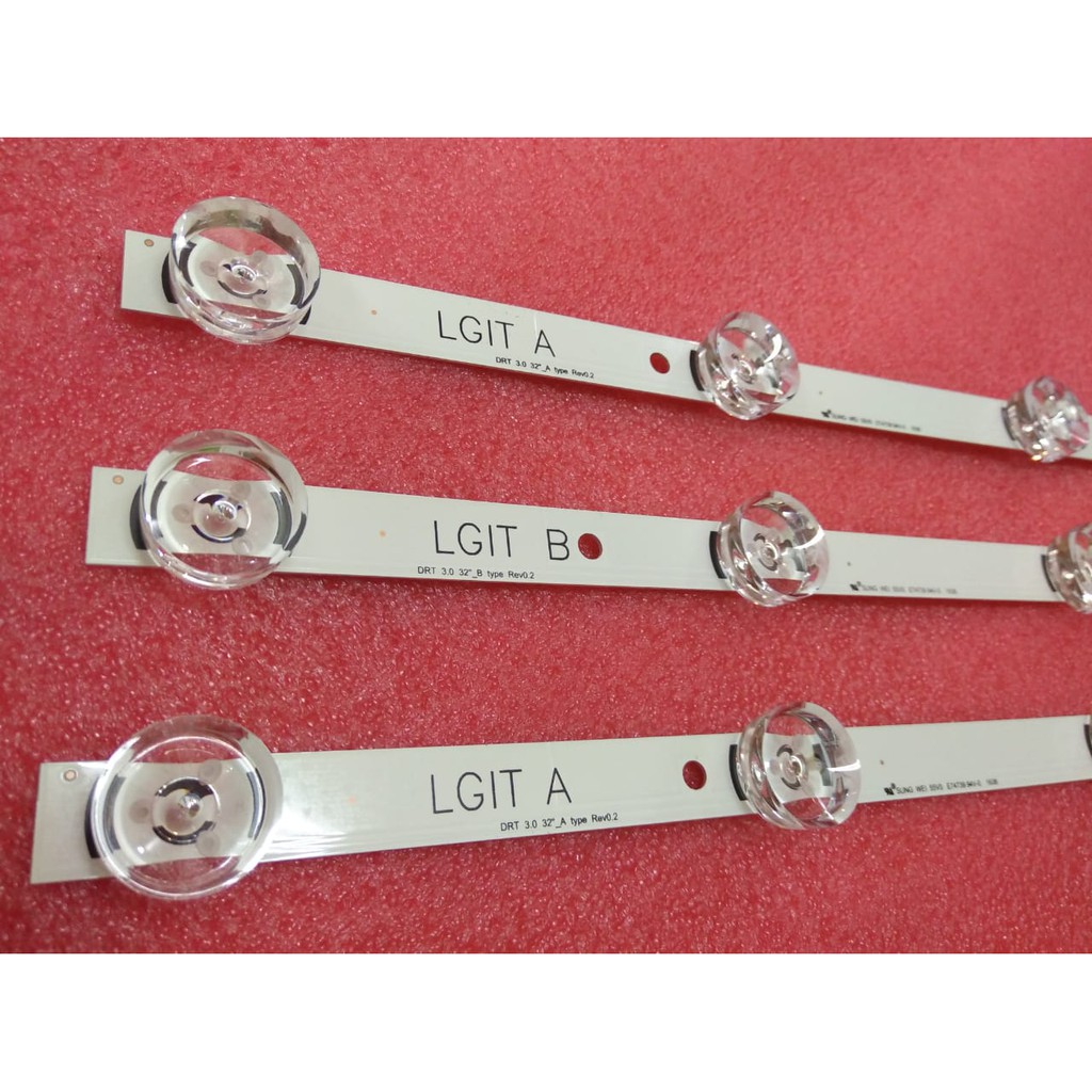 LED batang TV LG set A B A BACKLIGHT LED TV LG LAMPU Batang 6V 6K LAMPU LED LG 6 VOLT 6 kancing ceku