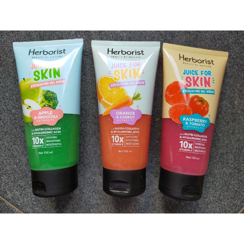 HERBORIST EXFOLIATING GEL SCRUB 150ML