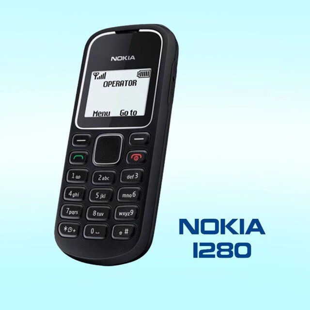 CUPID hp nokia 1280 fullset termurah nokia jadul single sim-2