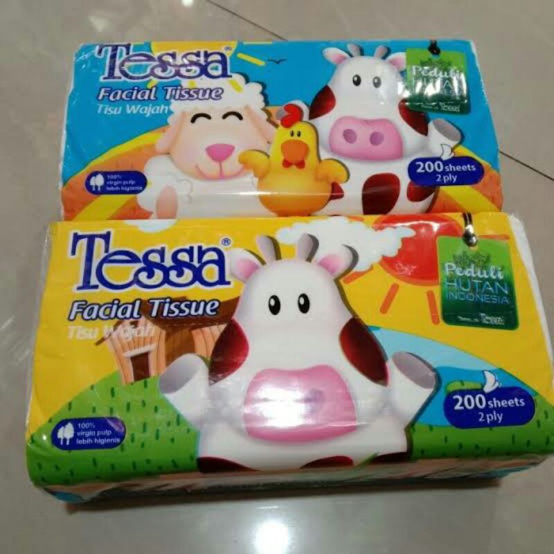 Tissue Tessa 200 Sheet Buy 1 get 1