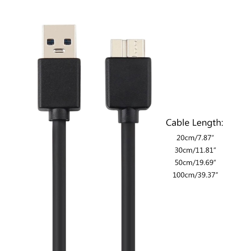 Zzz Kabel Konektor USB 3.0 Tipe-A Ke Micro B Untuk Hard Disk Smartphone