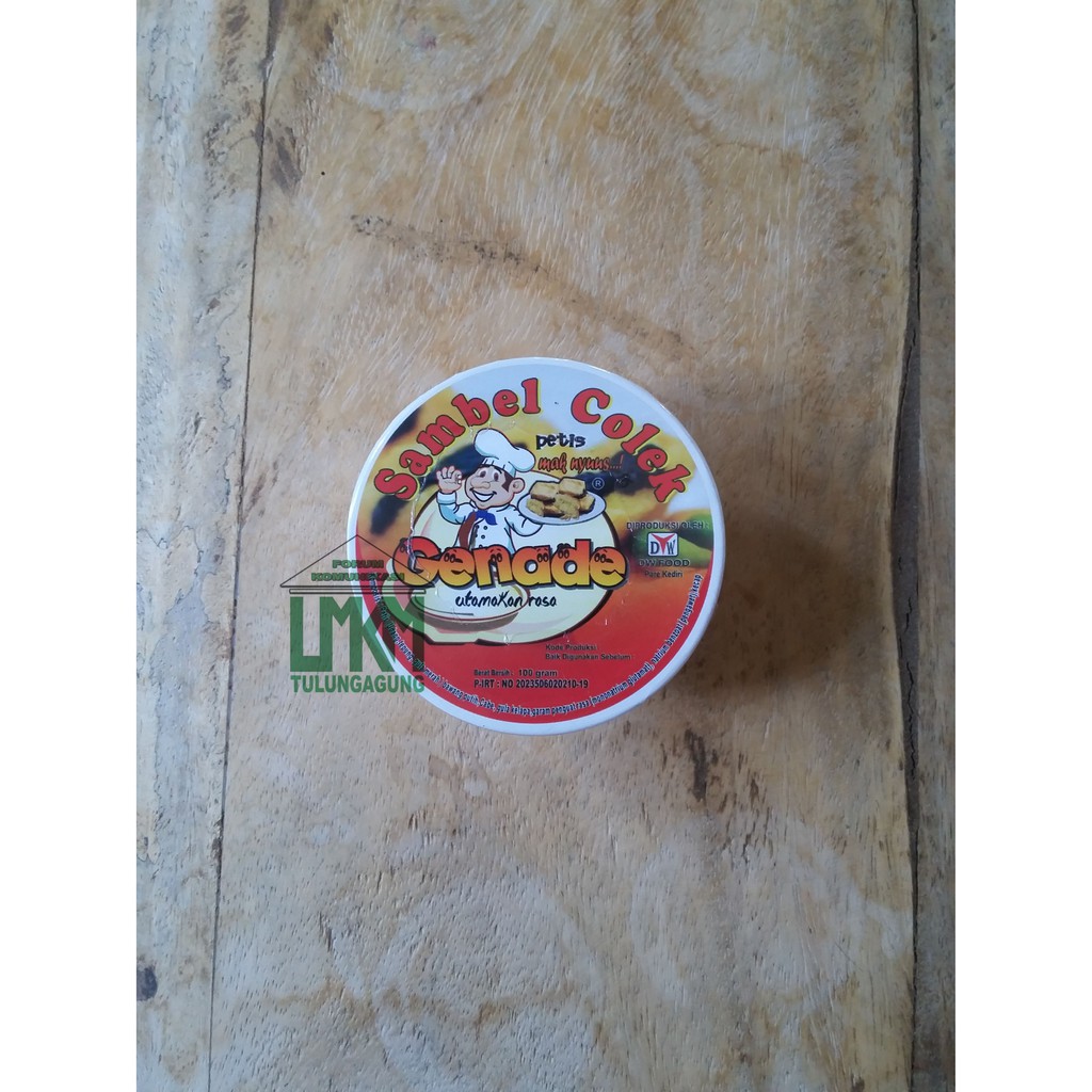 

Sambel Petis Colek Genade 150 gr