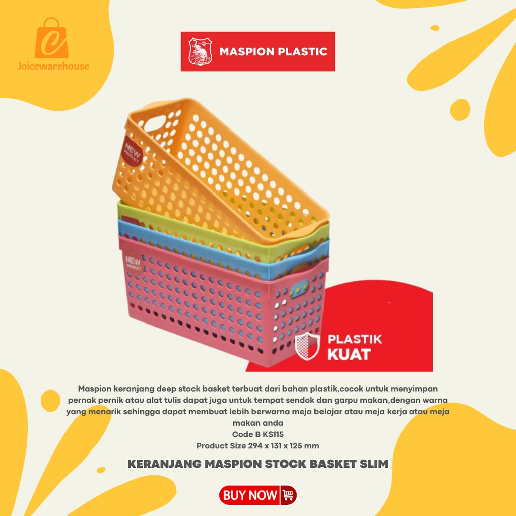 KERANJANG MASPION STOCK BASKET SLIM