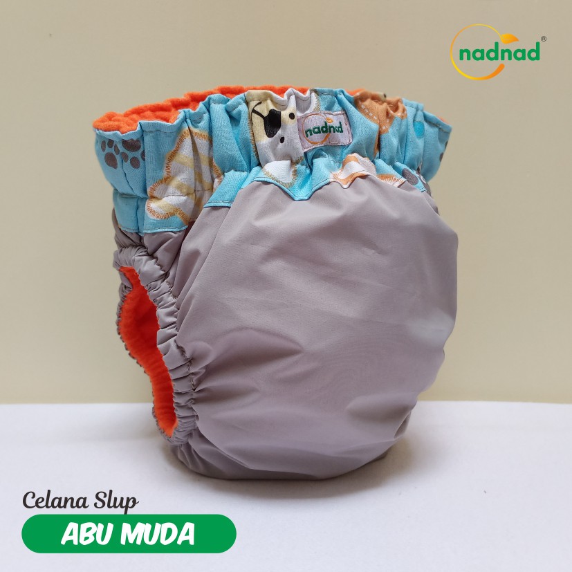 Clodi Popok Kain Cuci Ulang Celana Slup Nadnad BB 7-17 kg New Motif