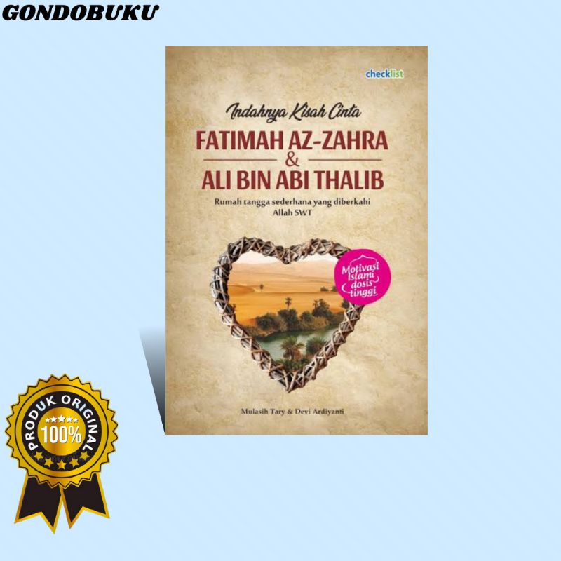 BUKU INDAHNYA KISAH CINTA FATIMAH AZ-ZAHRA DAN ALI BIN ABI THOLIB