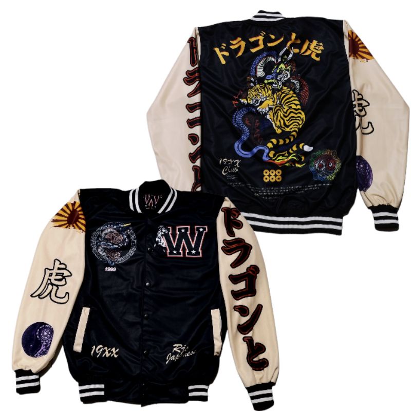 JACKET VARSITY BASEBAAL MOTIP TERBARU PRIA WANITA SAIZE L XL-W ETHARD