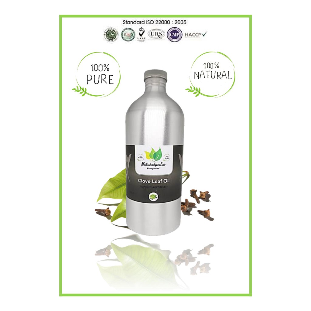 Pure Clove Leaf Bud Essential Oil / Minyak Atsiri Cengkeh Murni 1Liter