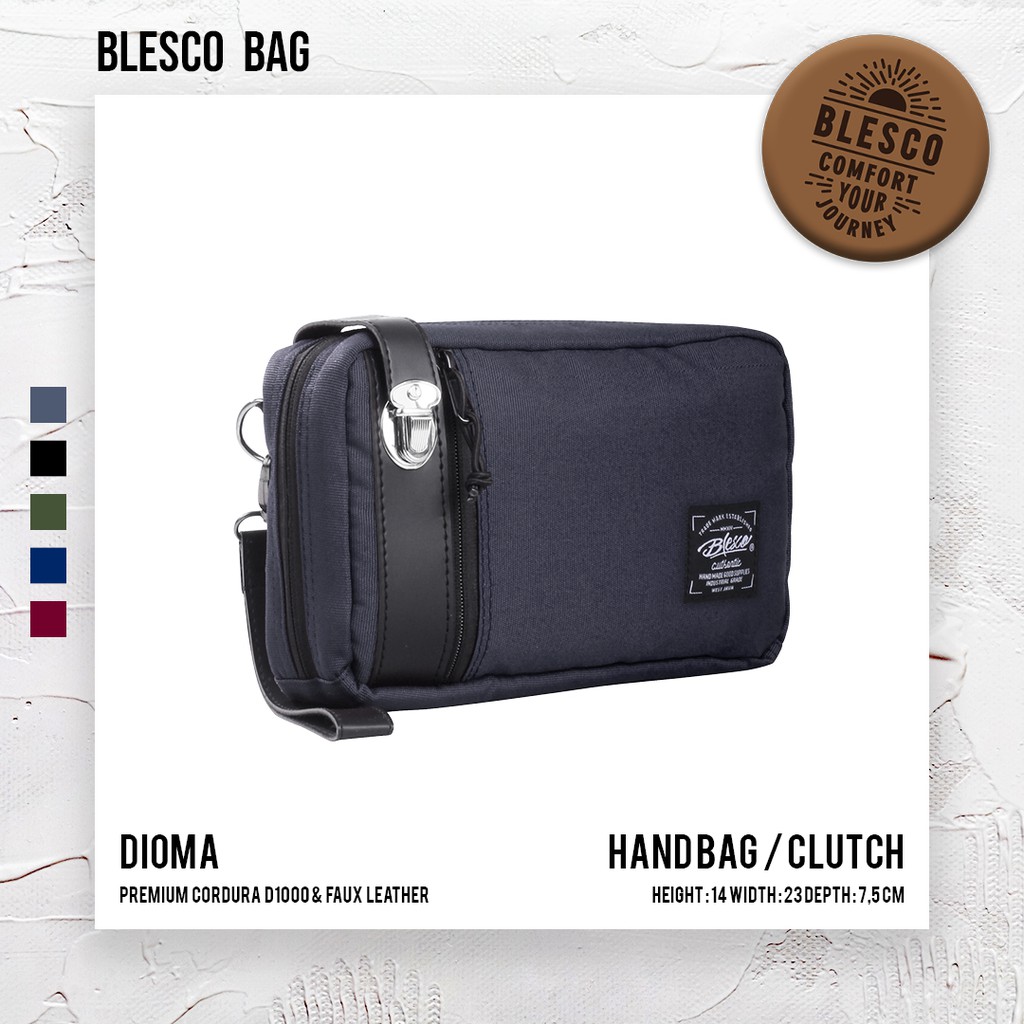 Dompet Panjang Premium Blesco Dioma Grey